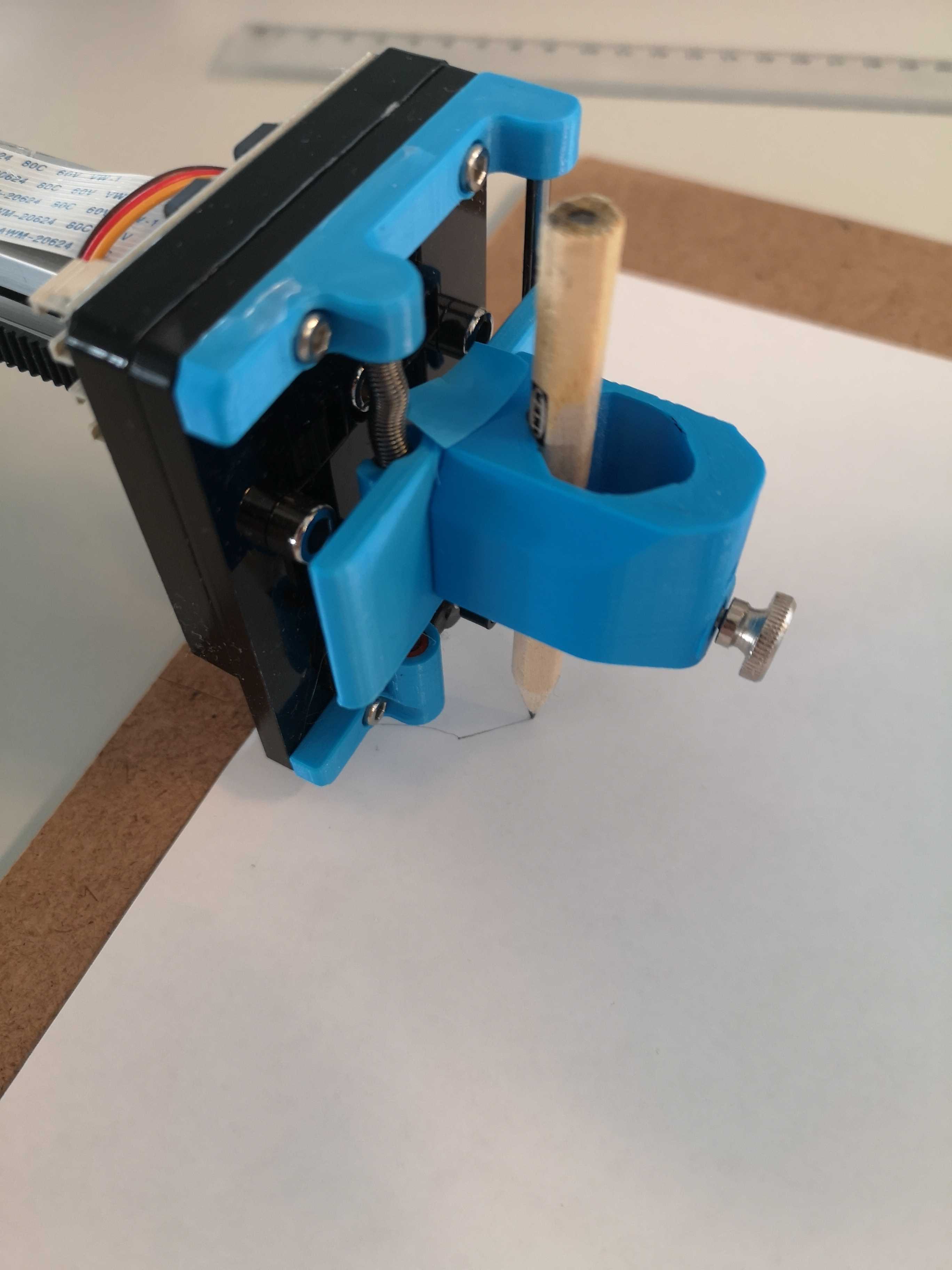 Proud moment: My first drawn line